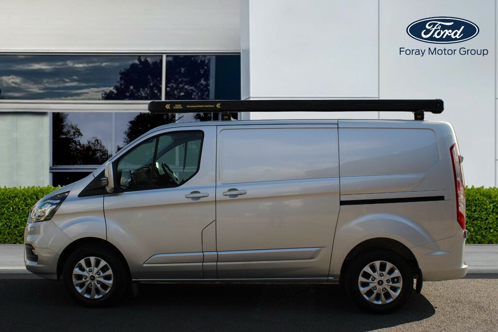 Ford Transit Custom 2.0 Ecoblue 130Ps Low Roof Limited Van BK22EUJ Silver #4