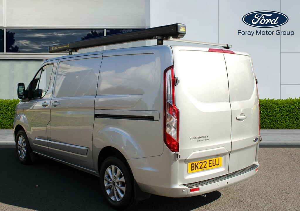 Ford Transit Custom 2.0 Ecoblue 130Ps Low Roof Limited Van BK22EUJ Silver #6