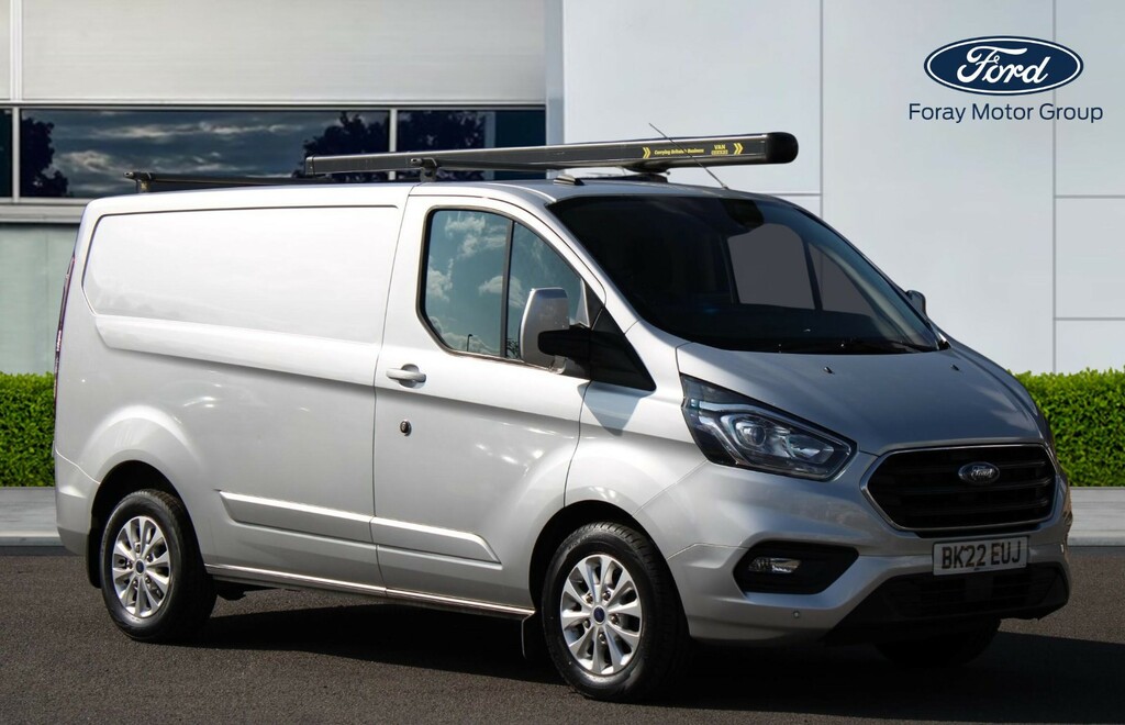 Ford Transit Custom 2.0 Ecoblue 130Ps Low Roof Limited Van Silver