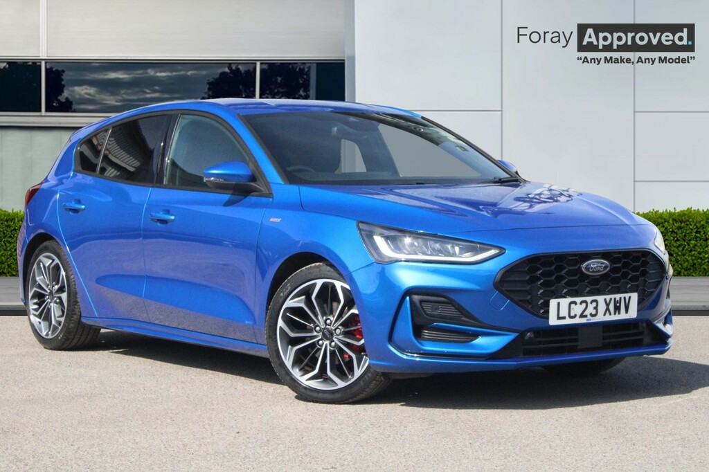 Ford Focus 1.0 Ecoboost Hybrid Mhev 155 St-line X Blue