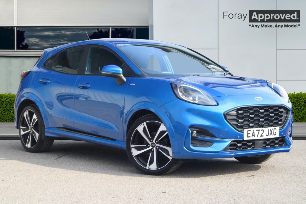 Ford Puma 1.0 Ecoboost Hybrid Mhev 155 St-line Blue