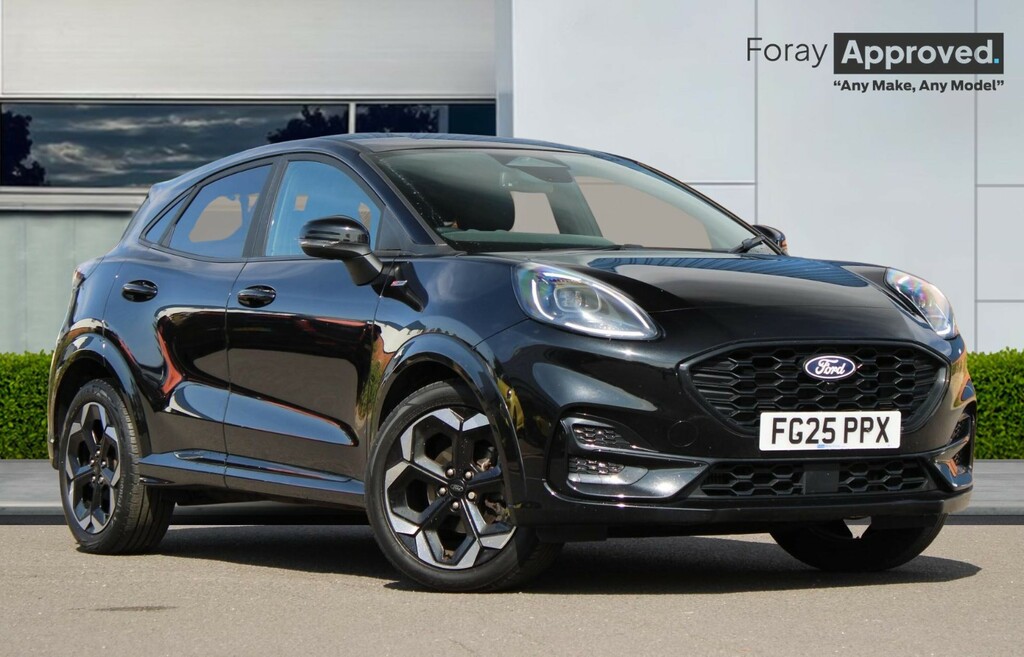 Ford Puma 1.0 Ecoboost Hybrid Mhev St-line X Black