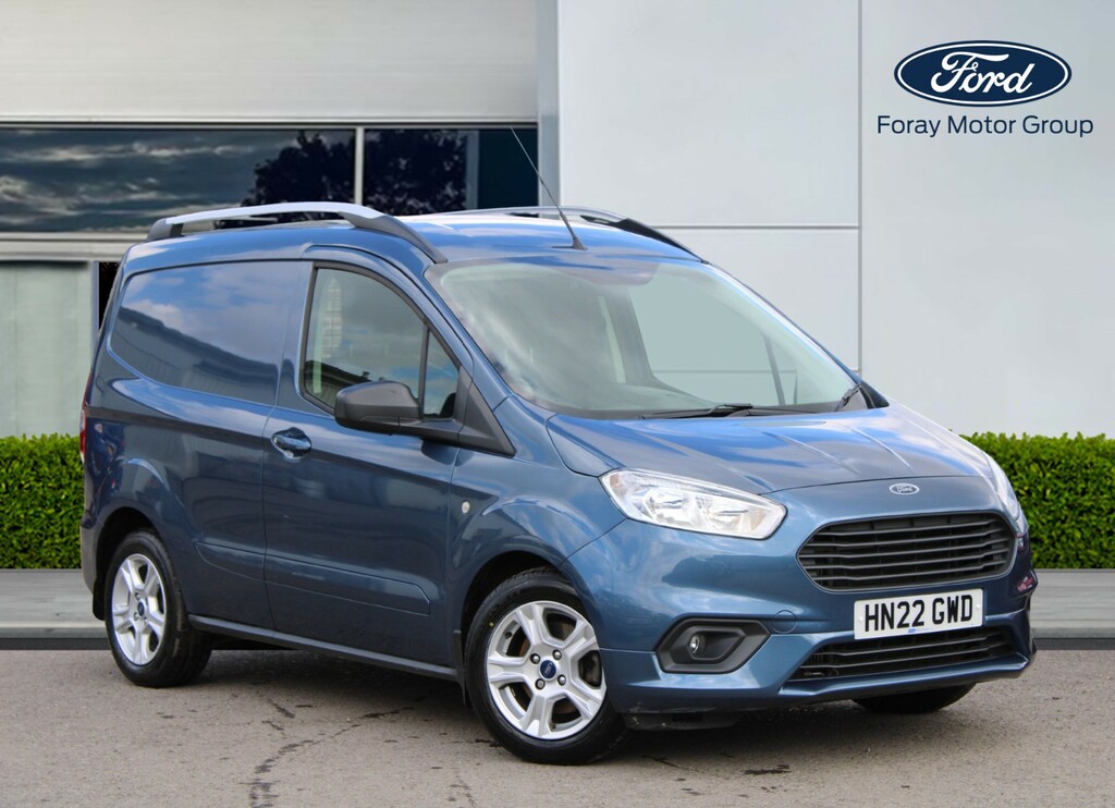 Ford Transit Courier 1.0 Ecoboost Limited Van 6 Speed HN22GWD Blue