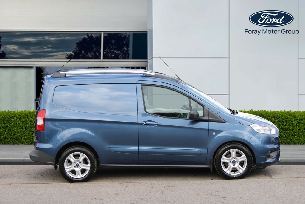 Ford Transit Courier 1.0 Ecoboost Limited Van 6 Speed HN22GWD Blue #2
