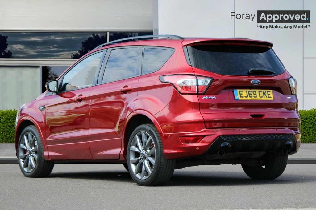 Ford Kuga 2.0 Tdci 180 St-line Edition EJ69CKE Red #4
