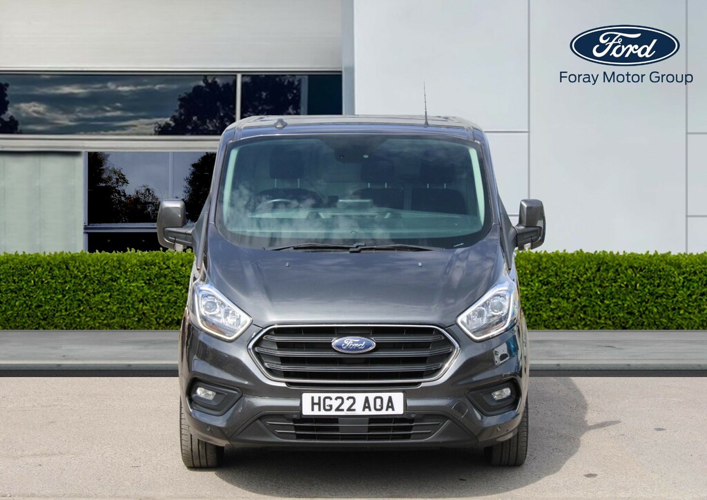 Ford Transit Custom 2.0 Ecoblue 130Ps Low Roof Limited Van HG22AOA Grey #3