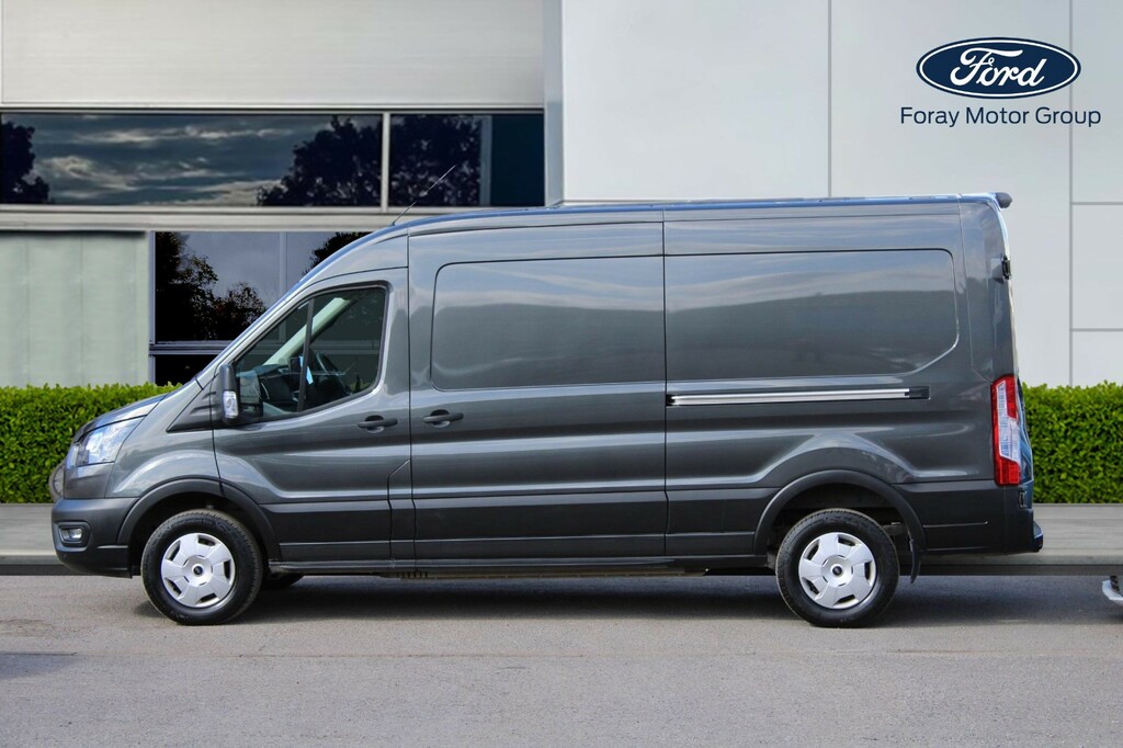 Ford Transit Custom 198Kw 89Kwh H2 Trend Van Dap HG25WVT Grey #4