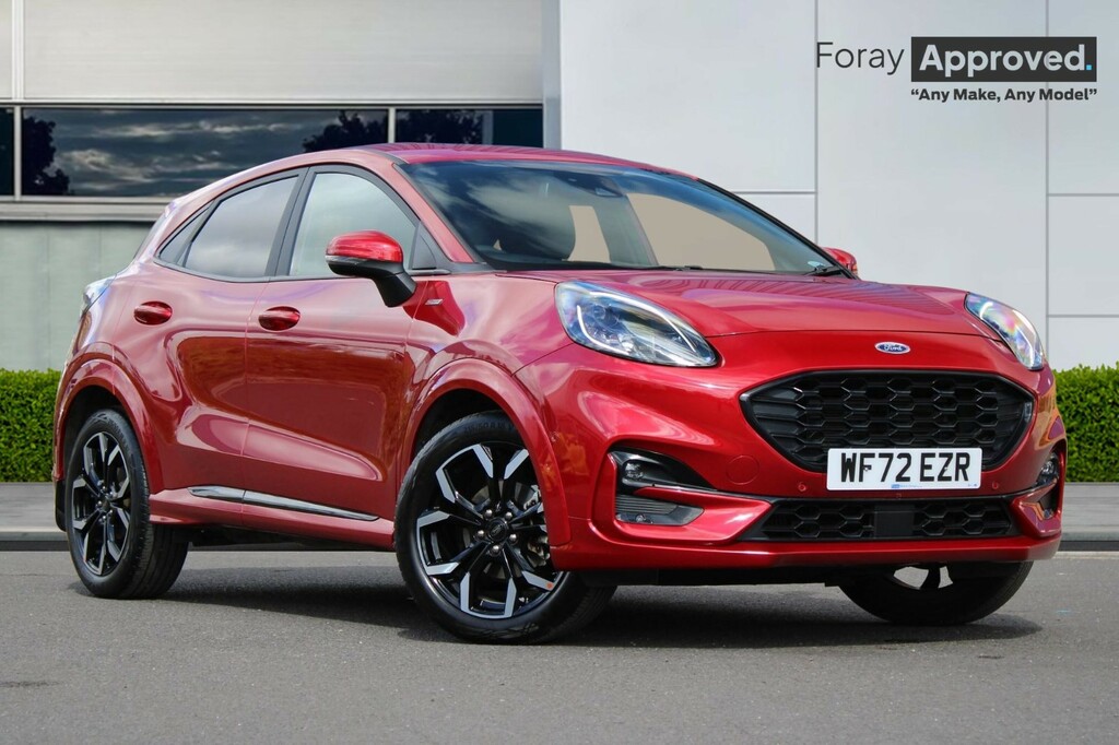 Ford Puma 1.0 Ecoboost Hybrid Mhev St-line X Red