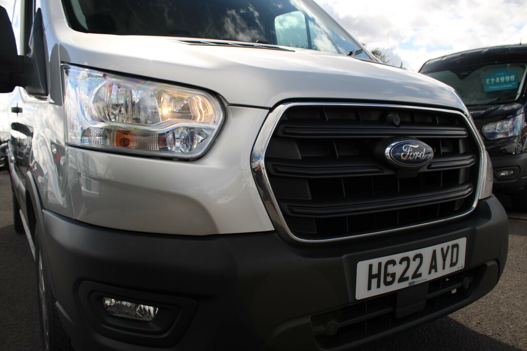 Ford Transit Custom 2.0 Ecoblue 130Ps H2 Trend Van HG22AYD Silver #6