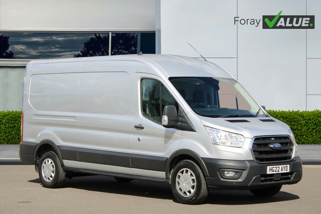 Ford Transit Custom 2.0 Ecoblue 130Ps H2 Trend Van HG22AYD Silver