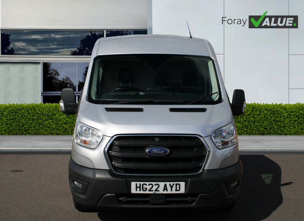 Ford Transit Custom 2.0 Ecoblue 130Ps H2 Trend Van HG22AYD Silver #2