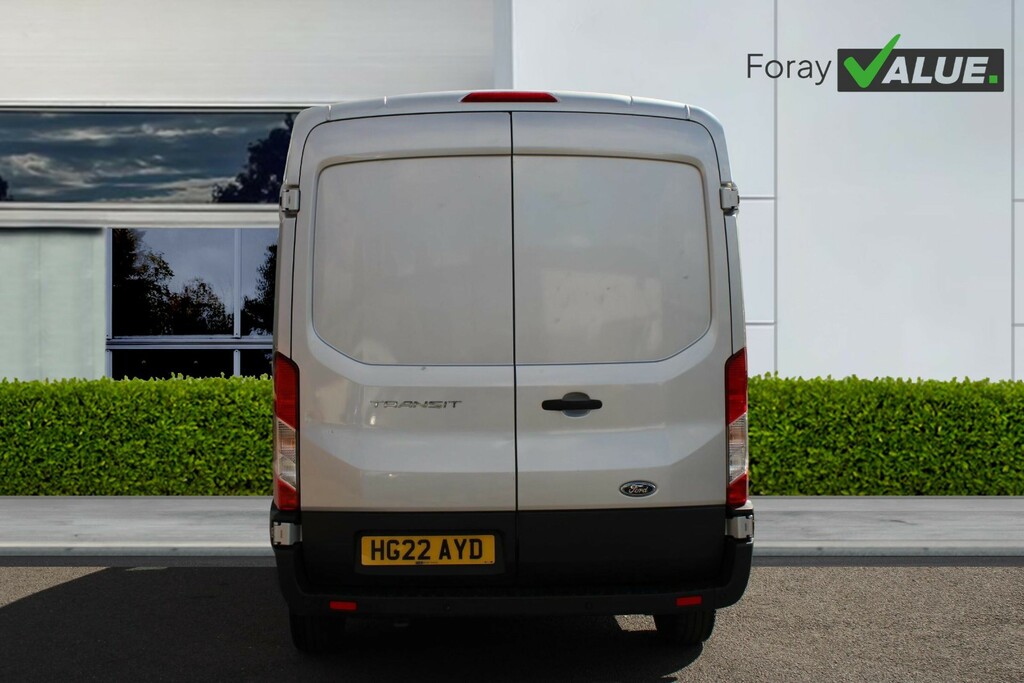 Ford Transit Custom 2.0 Ecoblue 130Ps H2 Trend Van HG22AYD Silver #4