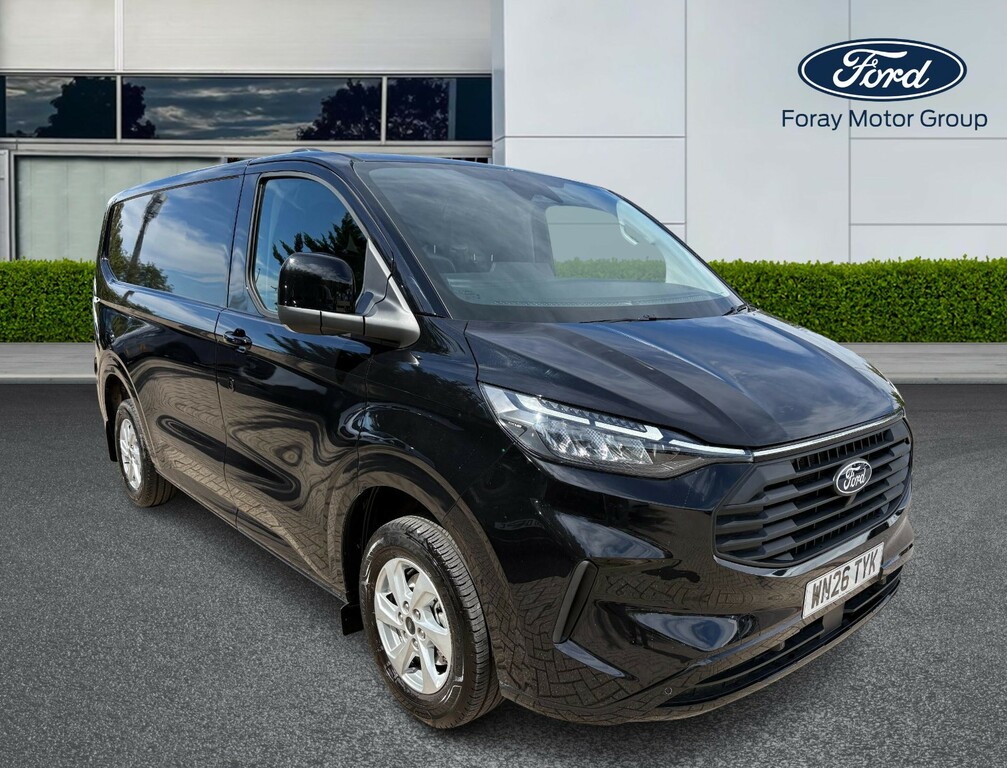 Ford Transit Custom 2.0 Ecoblue 136Ps H1 Van Limited Black