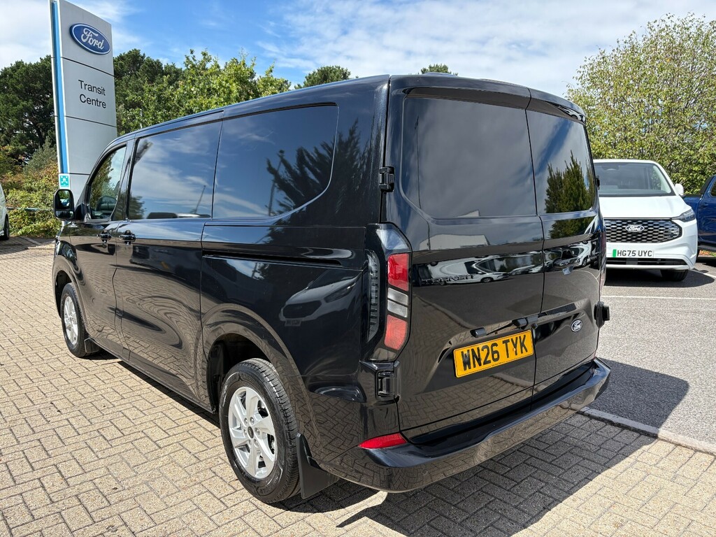 Ford Transit Custom 2.0 Ecoblue 136Ps H1 Van Limited WN26TYK Black #5