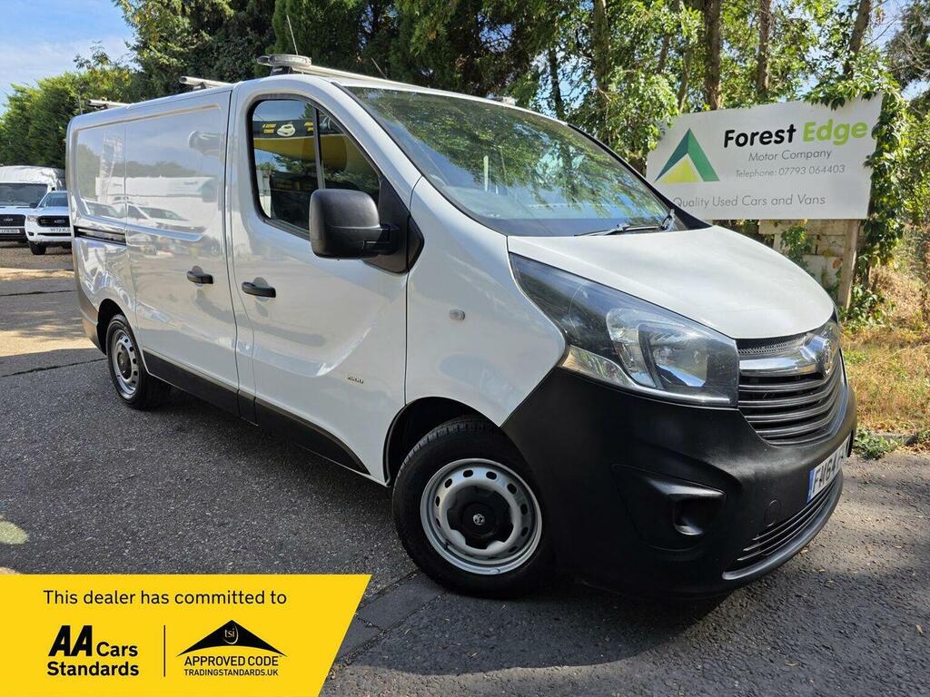 Vauxhall Vivaro 1.6 Cdti 2900 Ecoflex L1 H1 Euro 5 Ss White