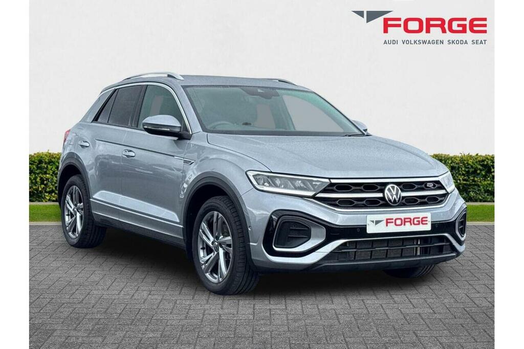 Volkswagen T-Roc 2.0 Tdi R-line Dsg 150 Ps U14402 Ulez Silver