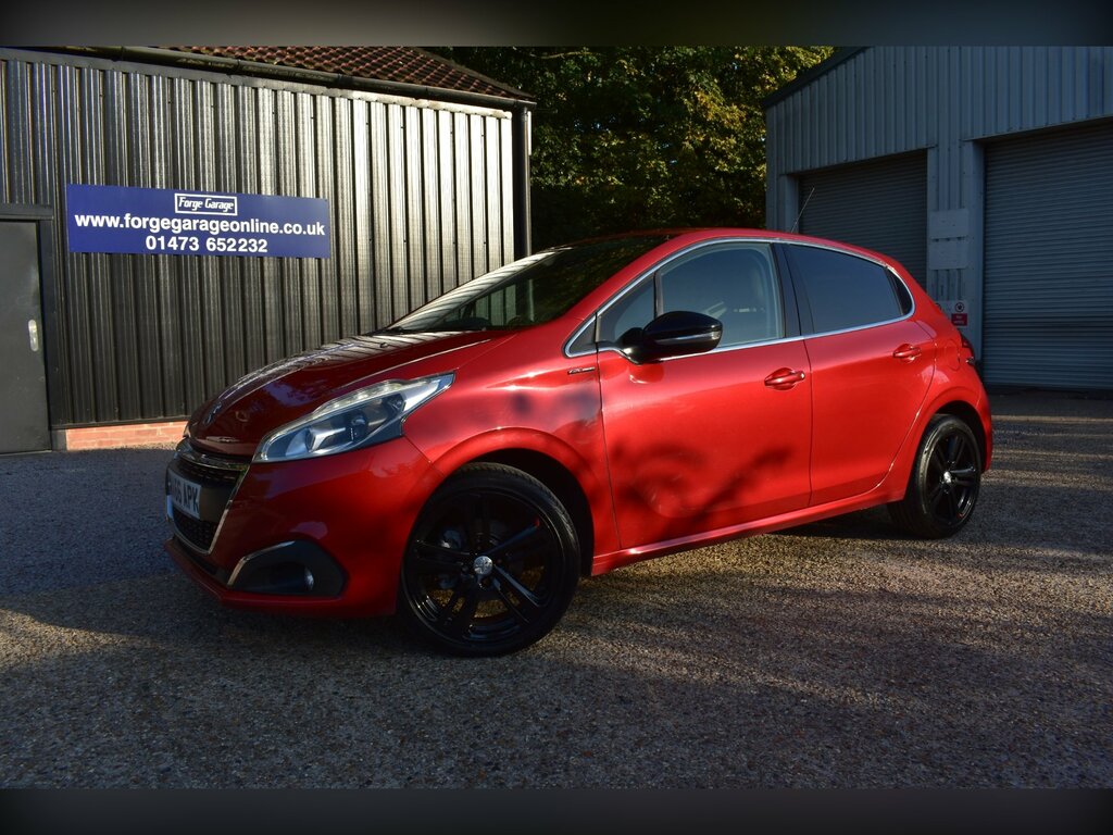Peugeot 208 1.2 Puretech Gt Line Hatchback E Red