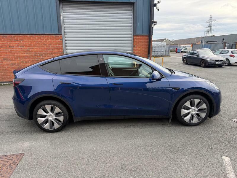 Tesla Model Y Dual-motor-long-range-auto-4wde-5dr AJ22GPV Blue #2