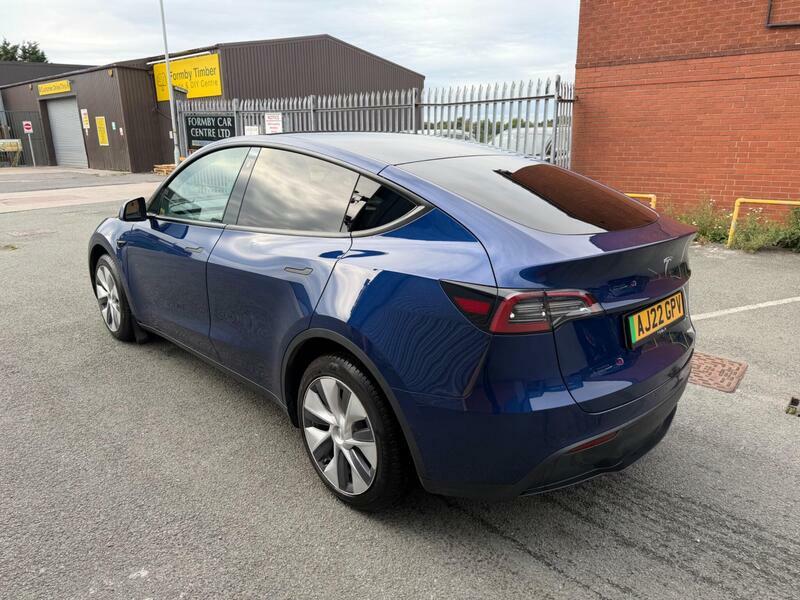 Tesla Model Y Dual-motor-long-range-auto-4wde-5dr AJ22GPV Blue #5