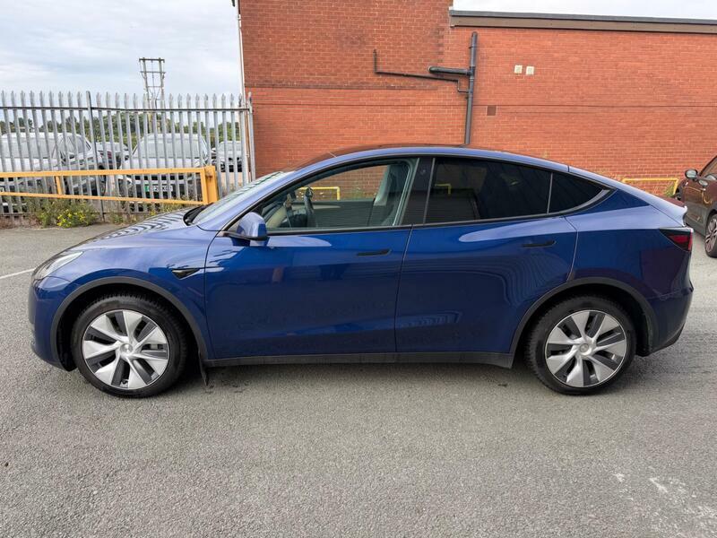 Tesla Model Y Dual-motor-long-range-auto-4wde-5dr AJ22GPV Blue #6