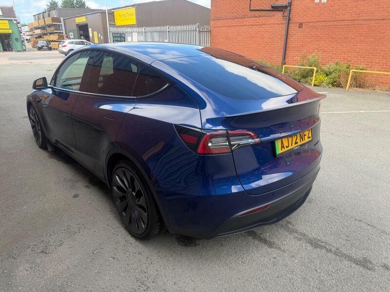 Tesla Model Y Dual-motor-performance-auto-4wde-5dr AJ72NFZ Blue #5