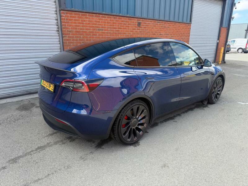 Tesla Model Y Dual-motor-performance-auto-4wde-5dr AJ72NFZ Blue #3