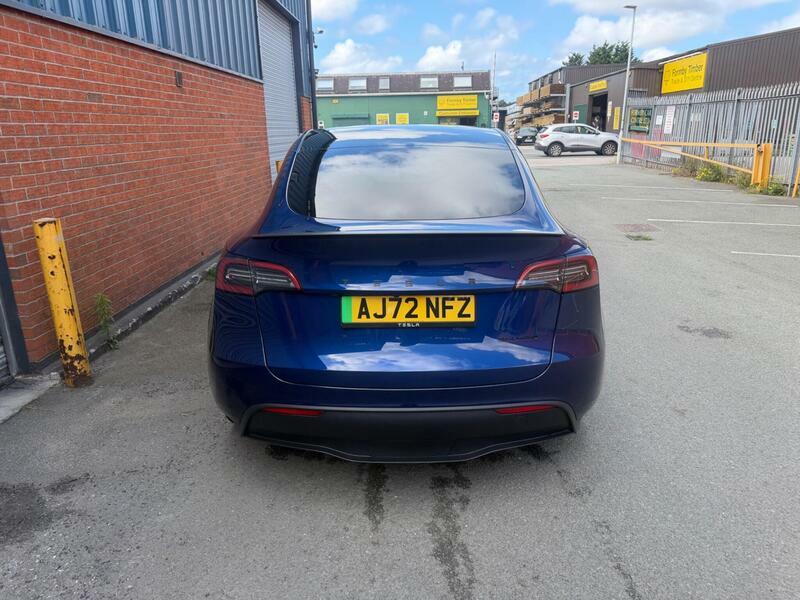 Tesla Model Y Dual-motor-performance-auto-4wde-5dr AJ72NFZ Blue #4