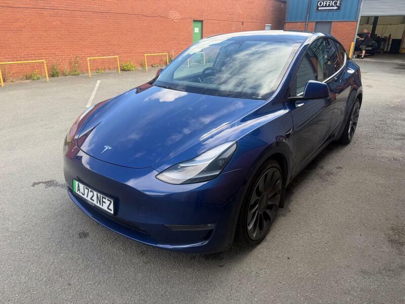 Tesla Model Y Dual-motor-performance-auto-4wde-5dr AJ72NFZ Blue #6