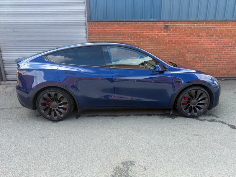 Tesla Model Y Dual-motor-performance-auto-4wde-5dr AJ72NFZ Blue #2