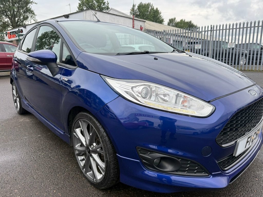 Ford Fiesta 1L St-line SP66WDF Blue #4