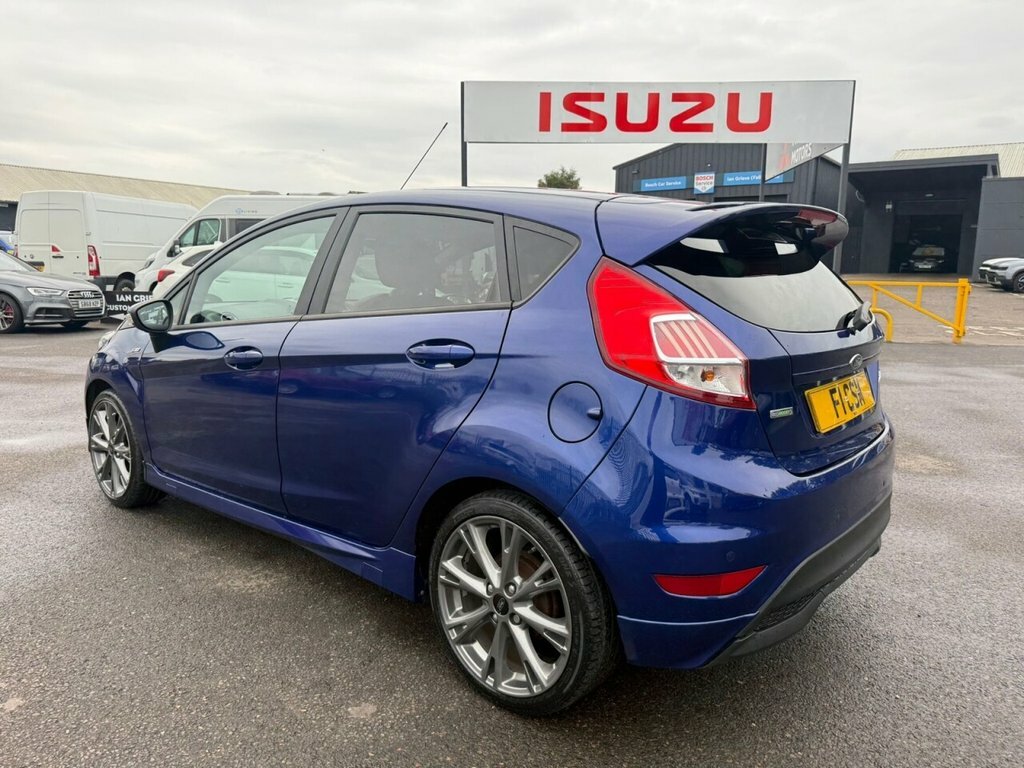 Ford Fiesta 1L St-line SP66WDF Blue #3