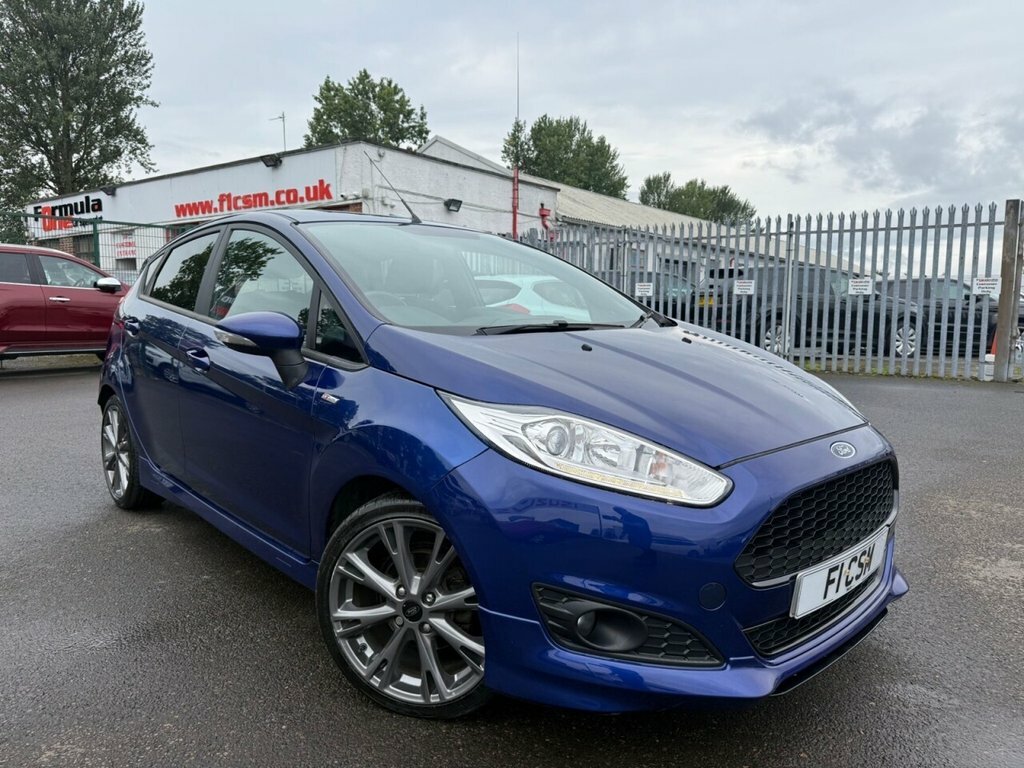 Ford Fiesta 1L St-line SP66WDF Blue #5