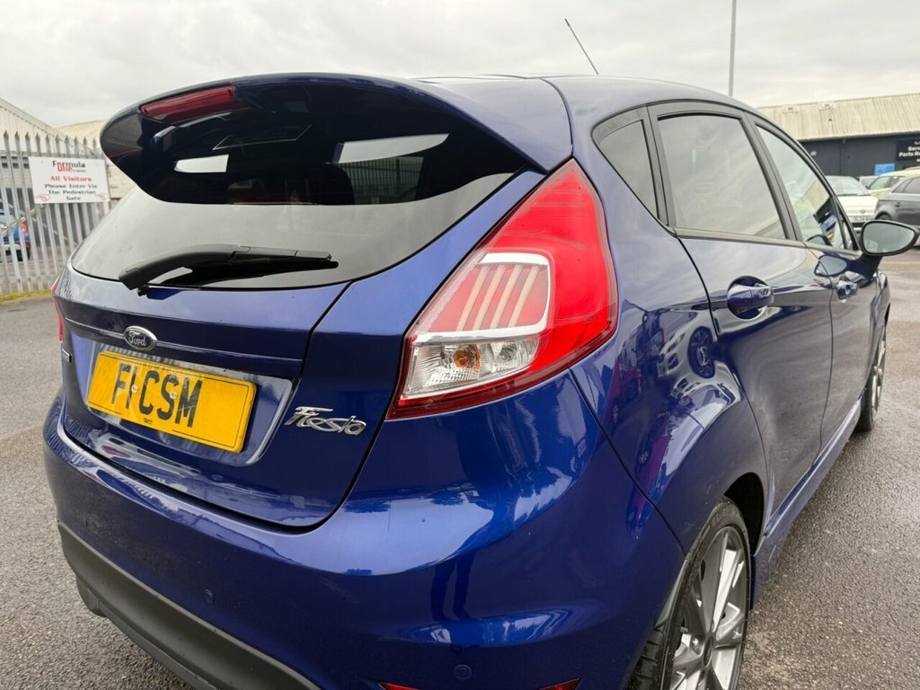 Ford Fiesta 1L St-line SP66WDF Blue #6