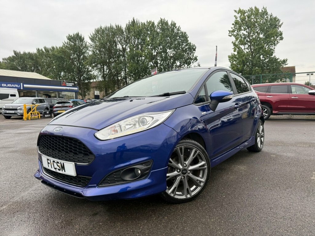 Ford Fiesta 1L St-line SP66WDF Blue