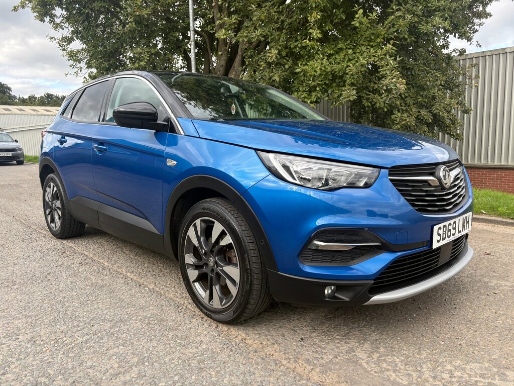 Vauxhall Grandland X 1.2 Turbo Sri Nav Suv Euro 6 S Blue