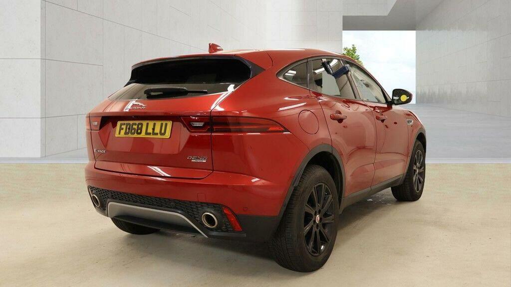 Jaguar E-Pace Suv 2.0 D240 S Awd Euro 6 Ss 201968 FD68LLU Red #4