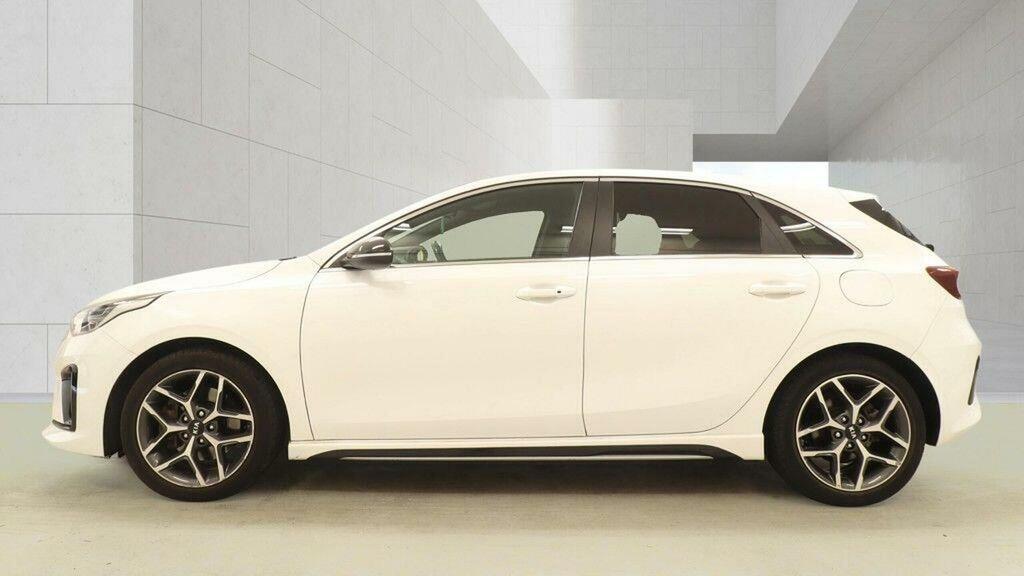 Kia Ceed Hatchback 1.6 Crdi Gt-line Euro 6 Ss 2019 YD19JCJ White #6