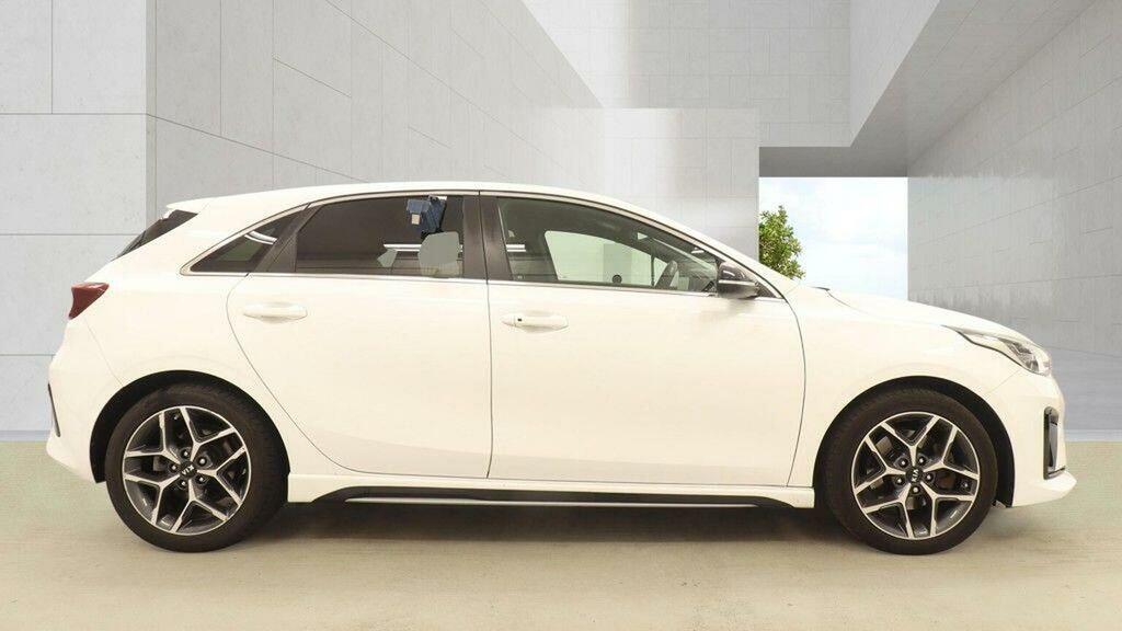 Kia Ceed Hatchback 1.6 Crdi Gt-line Euro 6 Ss 2019 YD19JCJ White #5