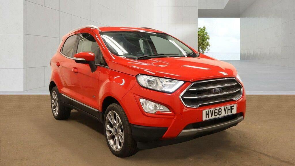 Ford Ecosport Suv 1.5 Ecoblue Titanium Awd Euro 6 Ss 201 Red