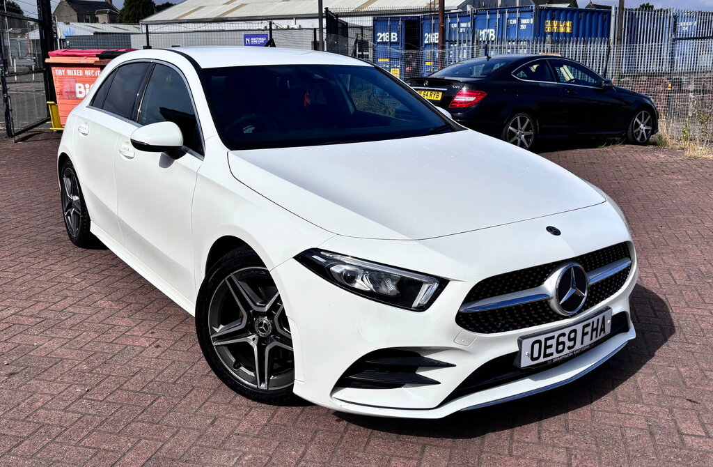 Mercedes-Benz A Class 1.3 A200 Amg Line Hatchback 7G-dct Euro White