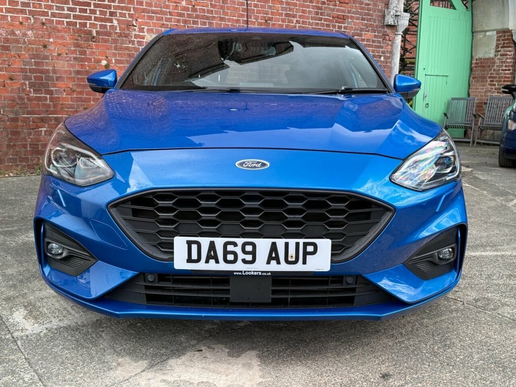 Ford Focus 1L St-line X DA69AUP Blue #2