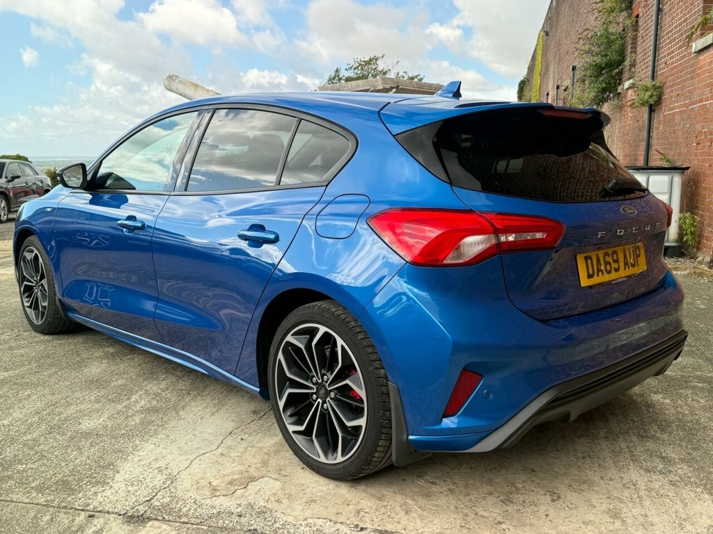 Ford Focus 1L St-line X DA69AUP Blue #4