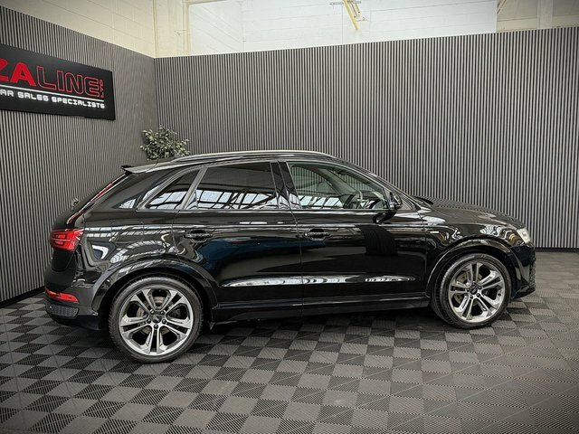 Audi Q3 2015 2.0 Tdi S Line Plus Suv S Tronic Q Black #3