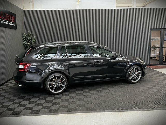 Skoda Octavia 2017 2.0 Tdi Vrs Estate Euro 6 Black #3