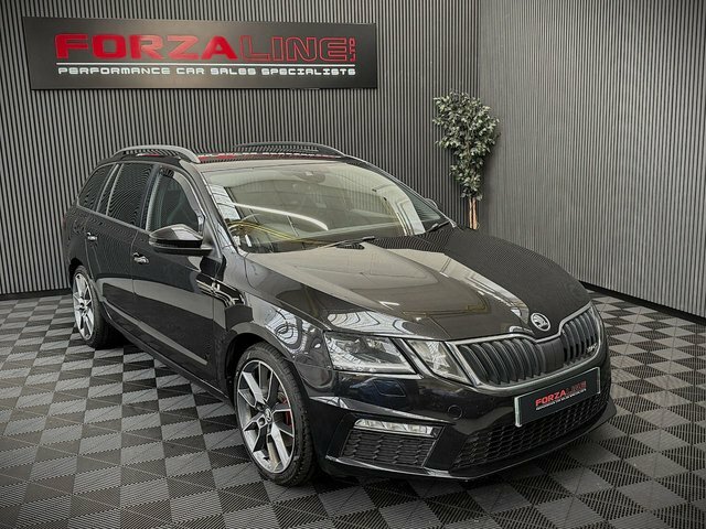 Skoda Octavia 2017 2.0 Tdi Vrs Estate Euro 6 Black