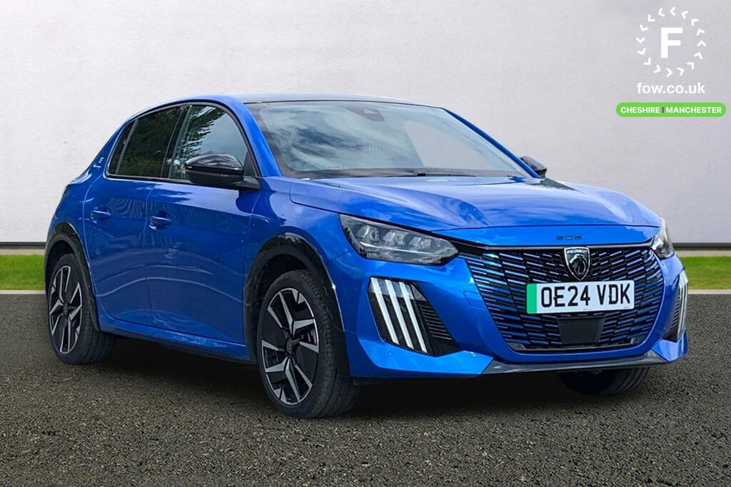 Peugeot e-208 115Kw Gt 51Kwh Blue