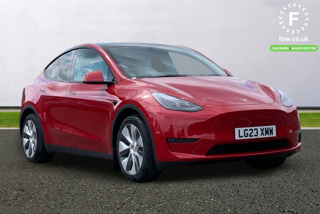 Tesla Model Y Long Range Awd Red