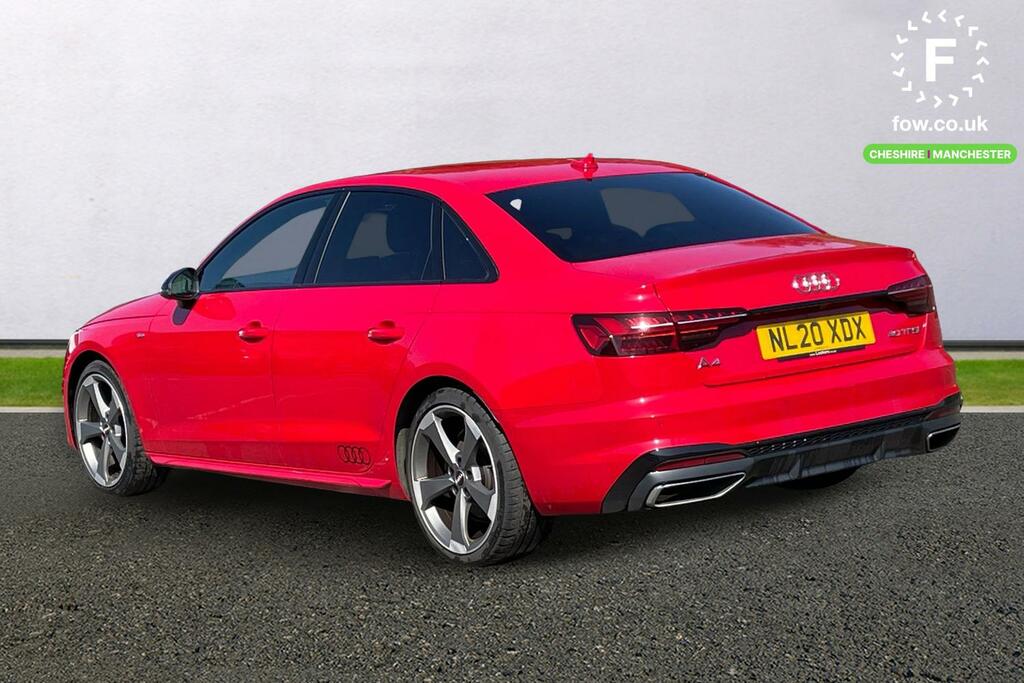 Audi A4 40 Tfsi Black Edition S Tronic NL20XDX Red #2