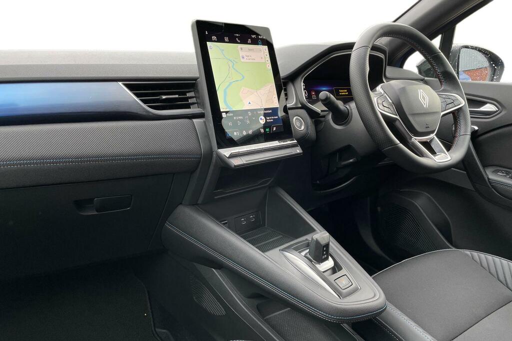 Renault Captur 1.8 E-tech Full Hybrid 160 Esprit Alpine DW25PSO Black #4