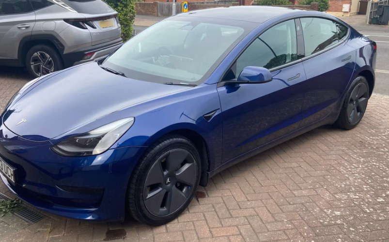 Tesla Model 3 Rwd 4dr Auto AF23UCH Blue